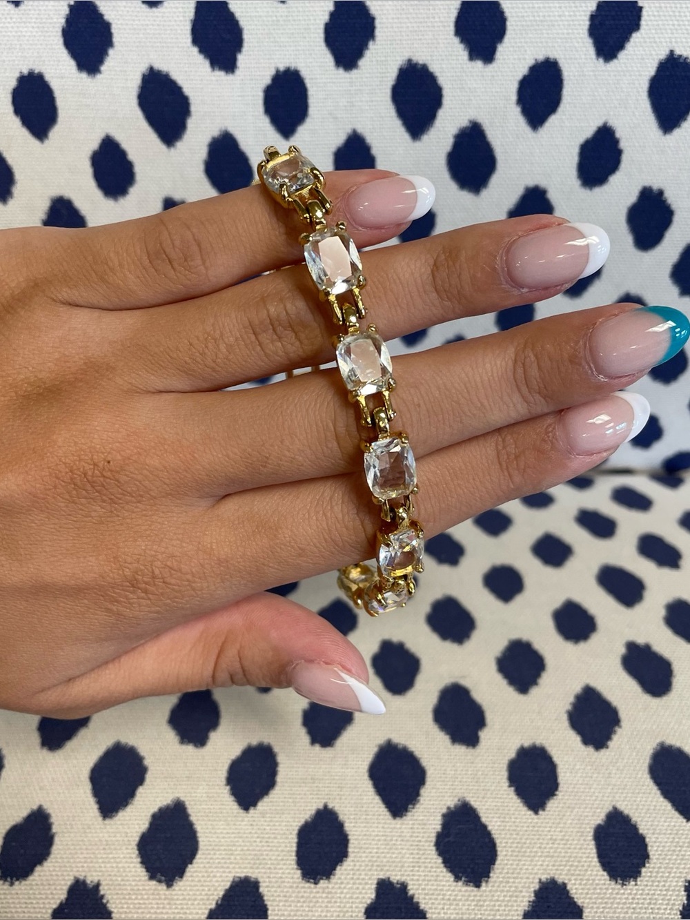 Swarovski Gold Bracelet
